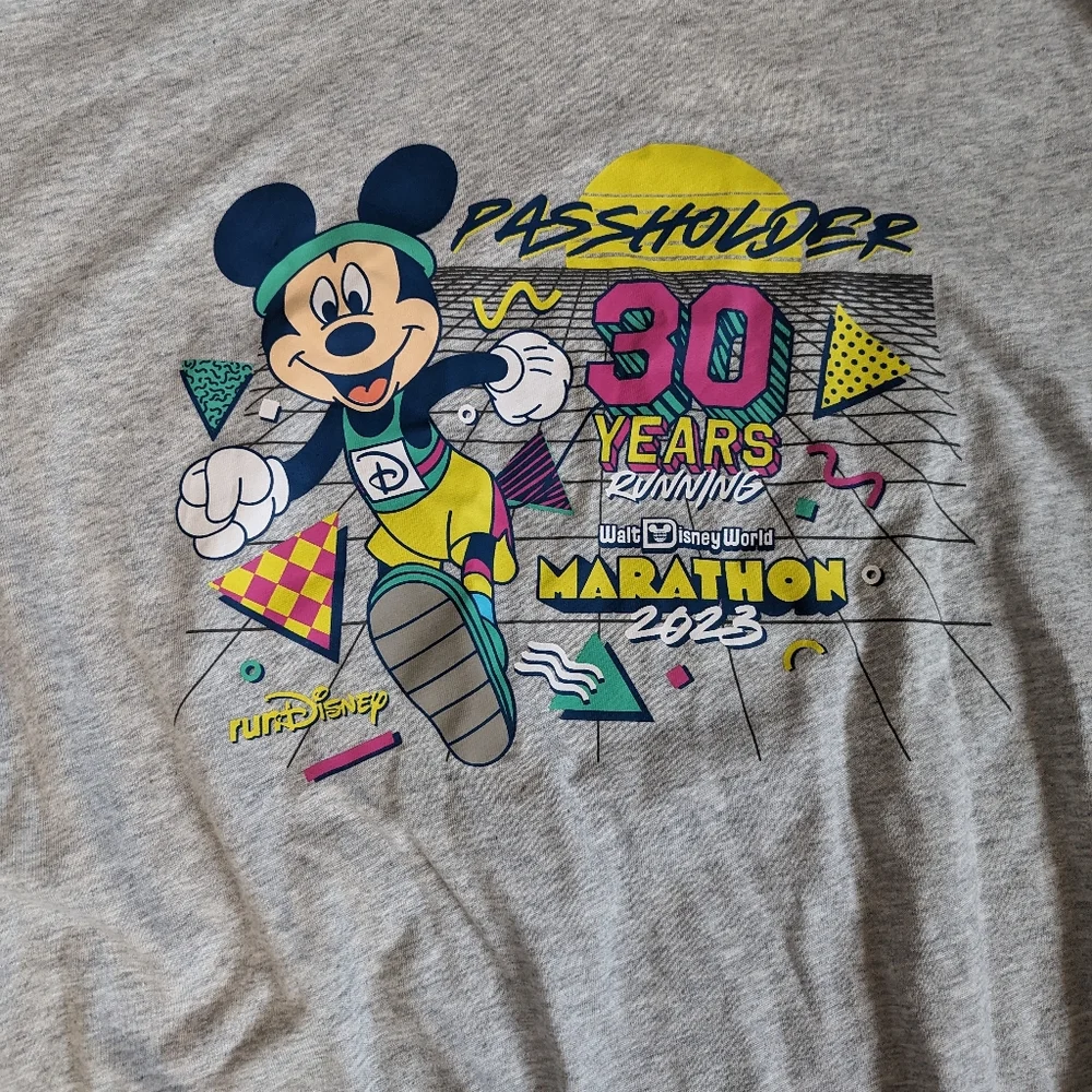 30 Years of Running Disney Marathon 2023 T-shirt - Picture 2 of 11